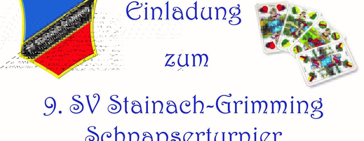 9. SV Stainach-Grimming Schnapserturnier